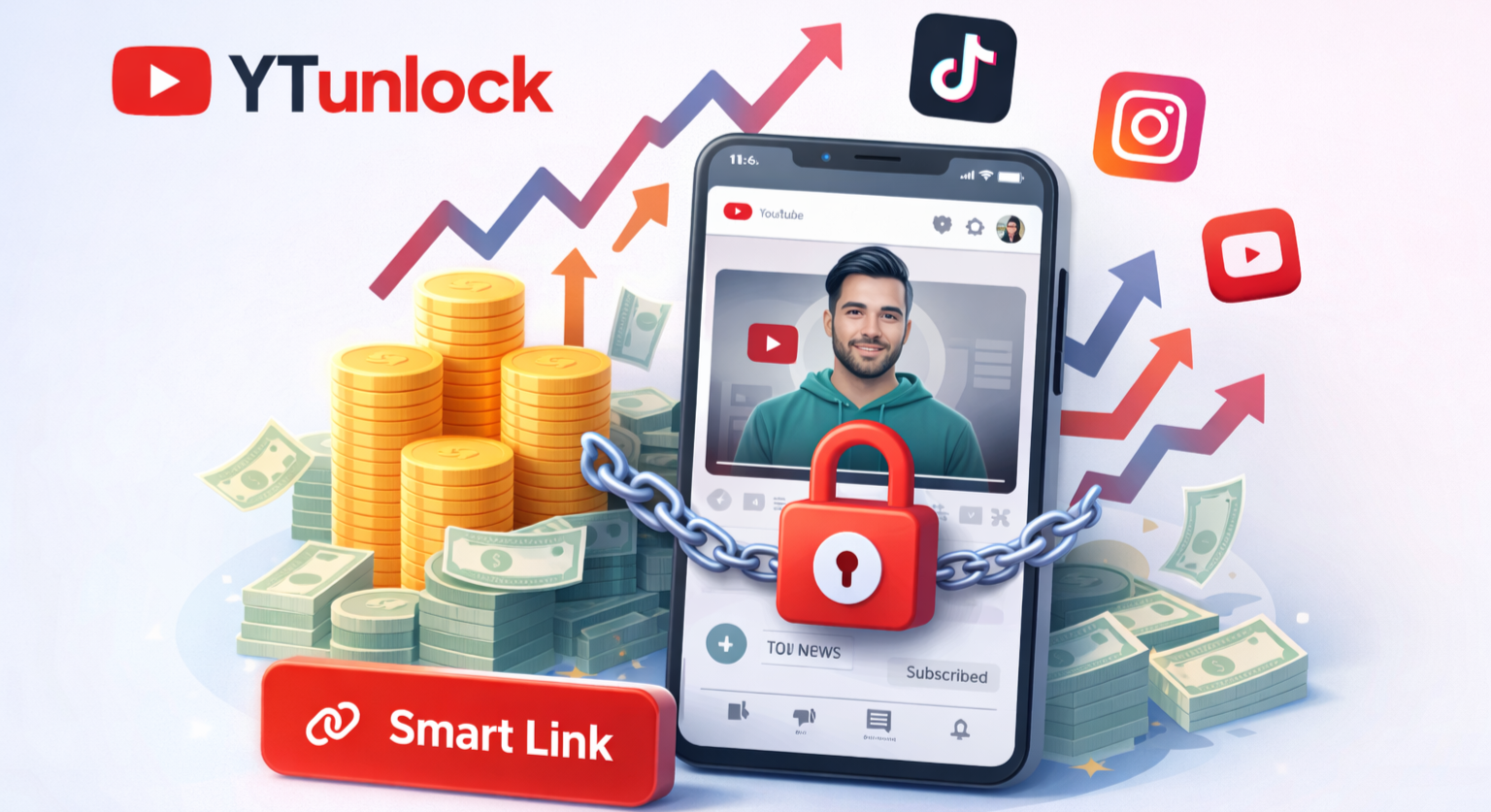 Sub2Unlock Website Complete Script With Backend