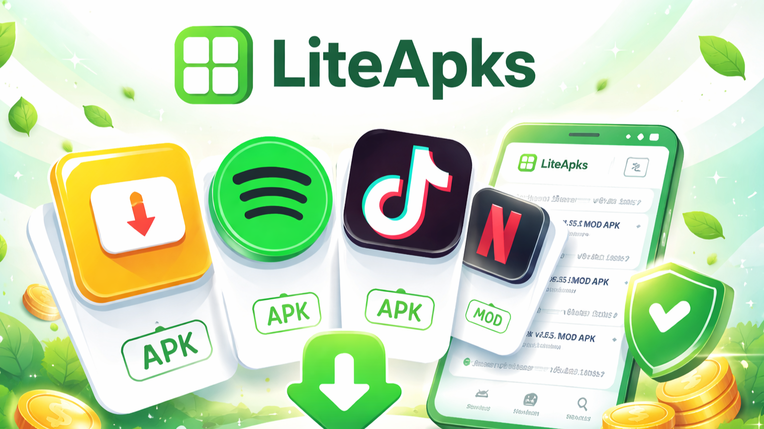 LiteApks Blogger Template – APK Website Template with Post Generator