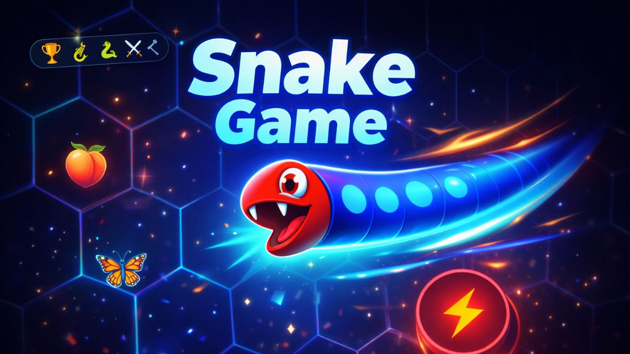 Snake.io HTML5 Game Website